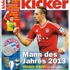 "كيكر" الألمانية تختار فرانك ريبيري رجل العام