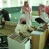 طلاب كلية المجتمع بالقويعية ينظفون مساجد المحافظة