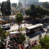 اصابة 11 اسرائيليا طعنا داخل حافلة وسط تل ابيب