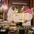 دحلان يكرم رئيس المنصة السعودية