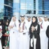 منصور بن محمد يشهد احتفالات جامعة زايد باليوم الوطني