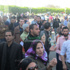 متظاهرو مدينة الإنتاج يعتدون على السيارات متظاهرو مدينة الإنتاج يعتدون على السيارات