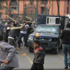 مصر: مجهولون يحرقون سيارة شرطة بالتحرير