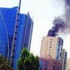 الدفاع المدني يسيطر على حريق ضخم في فندق تحت الإنشاء بمكة المكرمة