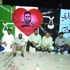 فلسطينييون يتضامنون مع الأسرى بجدارية فنية