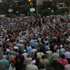متظاهرو رابعة العدوية: ''حي على الجهاد'' متظاهرو رابعة العدوية: ''حي على الجهاد''