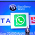 WhatsApp يهبط على نظام البلاكبيري 10