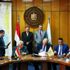 وزيرا قطاع الأعمال والقوى العاملة يشهدان توقيع اتفاقية بشأن مستحقات عمال شركة الحديد والصلب
