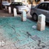 أهالي الناصرة يتذمرون من قيام أفراد الشرطة برش مادة كريهة على المباني