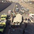 فيديو + صور/ وفاة شخص وإصابة 40 في سقوط حافلة بالرياض