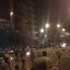 المتظاهرون يغلقون شارع الجلاء المتظاهرون يغلقون شارع الجلاء