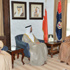معالي وزير الداخلية يستقبل معالي رئيس البرلمان العربي والذي قدم أصدق التعازي والمواساة في شهداء الواجب من رجال الشرطة