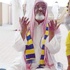 النصر يكرم «مسناً» بتذكرة منصة