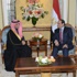 الرئيس المصري يستقبل رئيس مجلس الأمة