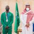 ولي العهد يلتقي اللاعب طارق حامدي الحائز على الميدالية الفضية في أولمبياد طوكيو 2020