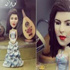 معجب الفنانة أحلام يصمم دمية تشبهها ويبيعها في أسواق كوالالمبور!!