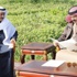 جلالة الملك المفدى يتسلم رسالة خطية من أخيه خادم الحرمين الشريفين