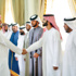 محمد بن سعود يقيم مأدبة غداء لضيوف مهرجان الهجن محمد بن سعود يقيم مأدبة غداء لضيوف مهرجان الهجن