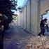 شبان فلسطينيون يهدمون جزء من الجدار العازل في منطقة ابو ديس شبان فلسطينيون يهدمون جزء من الجدار العازل في منطقة ابو ديس