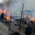 حرق مخيم للاجئين السوريين شمال لبنان
