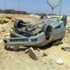 مصرع سيدة وإصابة 4 في حادث انقلاب سيارة على الطريق الساحلي الدولي بالبحيرة