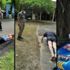 عقوبة ملفتة للسياح الذين يتجولون بلا كمامة في جزيرة بالي الإندونيسية (فيديو) عقوبة ملفتة للسياح الذين يتجولون بلا كمامة في جزيرة بالي الإندونيسية (فيديو)