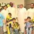 كرة القدم - الدوري السعودي - الاتحاد يشارك المعوقين احتفالات كأس الملك