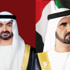 محمد بن راشد ومحمد بن زايد يزوران أسرة الشهيد الفلاسي