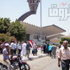 المتظاهرون في المنصة يطالبون بإسقاط الرئيس