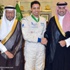 أمير الرياض بالنيابة يستقبل بطل الراليات الصحراوية ابن سعيدان