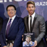 لقاء ودي للغاية بين رئيس ريال مدريد وكريستيانو رونالدو