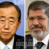 الرئيس مرسي وكي مون يؤكدان ضرورة التحرك لوقف نزيف الدم السوري