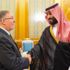 ولي العهد يؤكد على أهمية تعزيز التعايش والتسامح في لقائه مع رئيس وفد القيادات المسيحية الإنجيلية ولي العهد يؤكد على أهمية تعزيز التعايش والتسامح في لقائه مع رئيس وفد القيادات المسيحية الإنجيلية