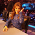 نانسي في منافسة مع نجمات هوليوود على الازرق الملكي