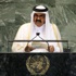 أمير قطر يدعو من الأمم المتحدة إلى تدخل عربي عسكري في سوريا
