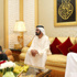 محمد بن راشد يستقبل وزير الإعلام المصري