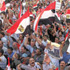 المئات يتظاهرون أمام النصب التذكاري للجندي المجهول في جمعة لا لـ«الإخوان»