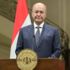 الرئيس العراقي يؤكد التزام بلاده بحماية مقار البعثات والسفارات الدبلوماسية الرئيس العراقي يؤكد التزام بلاده بحماية مقار البعثات والسفارات الدبلوماسية