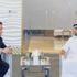 منصور بن محمد يلتقي رئيس الاتحاد الدولي للدراجات الهوائية