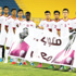 لافتة دعم للاعب العنابي «سيرجين»