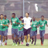 المنتخب الأول يجري أولى حصصه التدريبية أمس بنادي الشباب