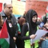 «ندى» تتظاهر دفاعاً عن مخيم اليرموك