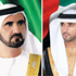 محمد بن راشد وحمدان بن محمد يعزيان بوفاة الملك عبدالله بن عبدالعزيز