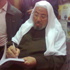 بالفيديو..القرضاوي يزور جناح الشروق في معرض الكتاب
