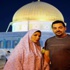 بالصور.. أصالة وطارق العريان يصليان في مسجد قبة الصخرة بفلسطين