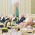 الملك يستقبل الأمراء ورئيس مجلس الشورى والعلماء