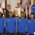 الرئيس العام يكرم منتخب السلة وطائرة الهلال