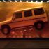 مرسيدس G-Class الكلاسيكية وصلت إلى ديترويت داخل أكبر مكعب صمغي بالعالم