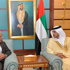 نائب رئيس مجلس الوزراء بدولة الامارات يلتقي مع رئيس مجلس الوزراء المصري