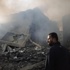 استشهاد 6 فلسطينيين في قصف منزل شمال قطاع غزة